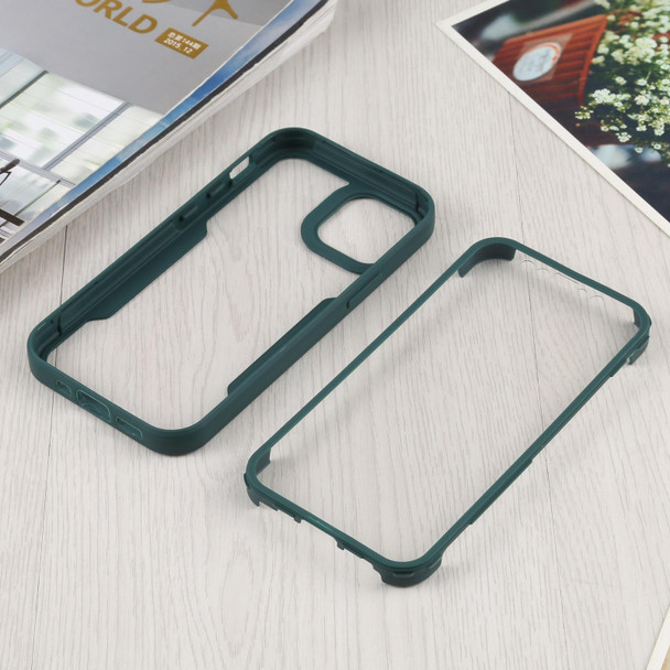 Acrylic + TPU 360 Degrees Full Coverage Shockproof Protective Case - iPhone 13 mini(Green)