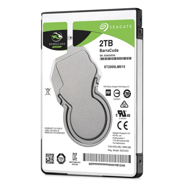 Seagate Barracuda 2Tb Sata III 7Mm Hard Disk Drive