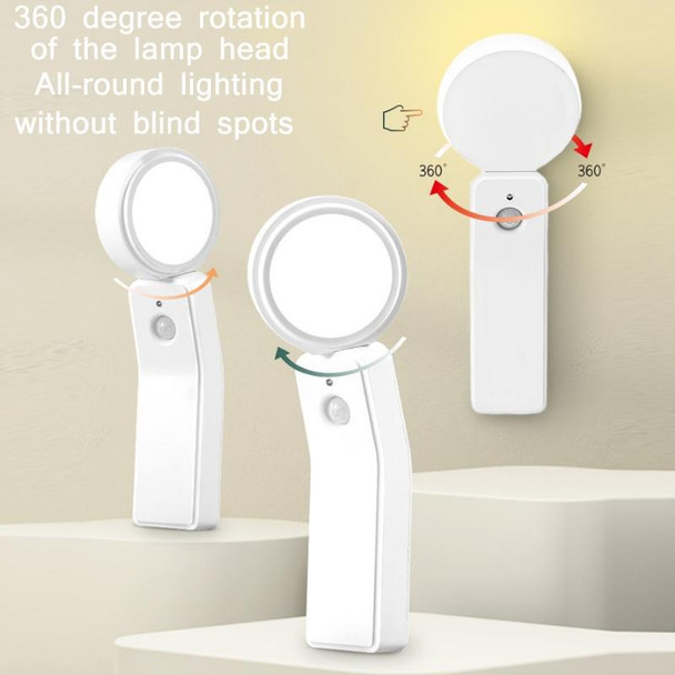 1.2W LED Intelligent Human Body Induction USB Charging Night Light, Light color: Sensor White Light