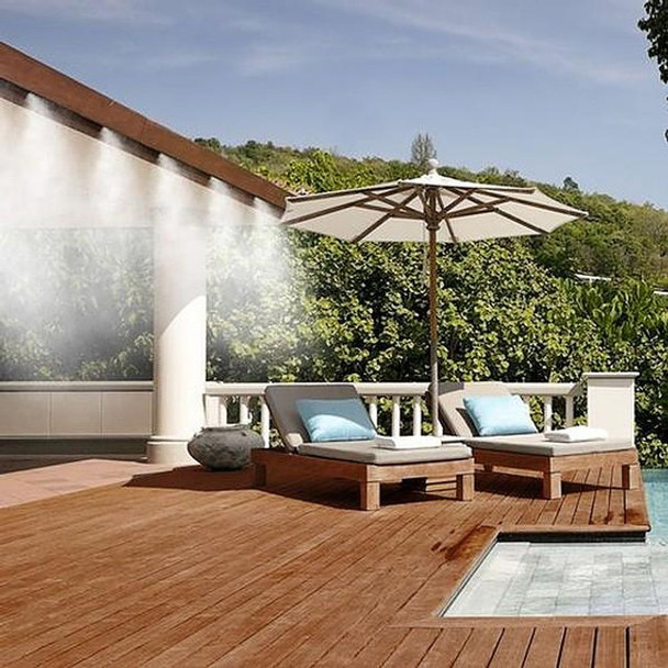 Outdoor Patio Mist-Cooling Kit - Beat the Summer Heat