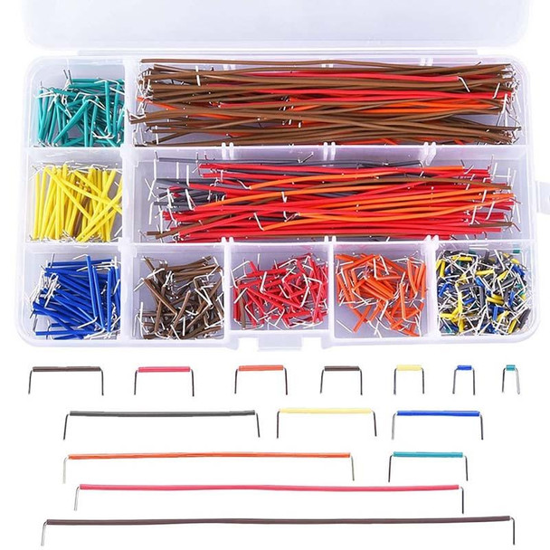 560 PCS 14 Lengths Jumper Wire U Shape Solderless Breadboard Jumper Wire Kit
