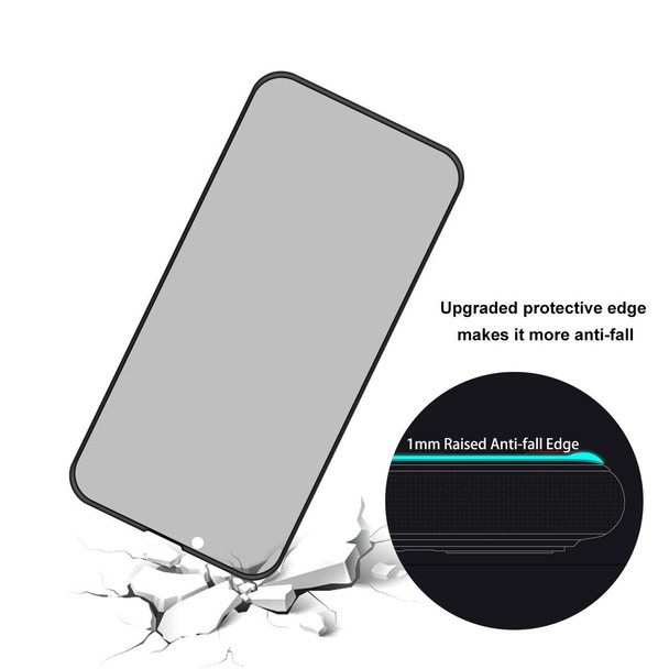 2 PCS ENKAY Hat-Prince Full Coverage Anti-drop Privacy Screen Protector Anti-spy Tempered Glass Film - iPhone 13 / 13 Pro
