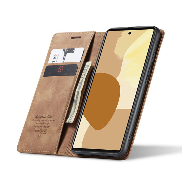 Google Pixel 6 CaseMe 013 Multifunctional Horizontal Flip Leather Phone Case with Card Slot & Holder & Wallet(Brown)