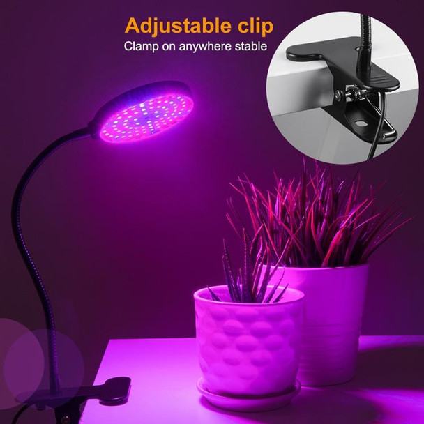 LED Plant Growth Lamp Red Blue Spectrum 5-Speed Dimming Timing Fill LightLED Plant Growth Lamp, Power: 15W (One Head)