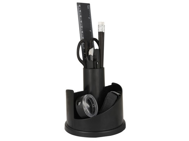 Rotating Desk Organiser with Stationery