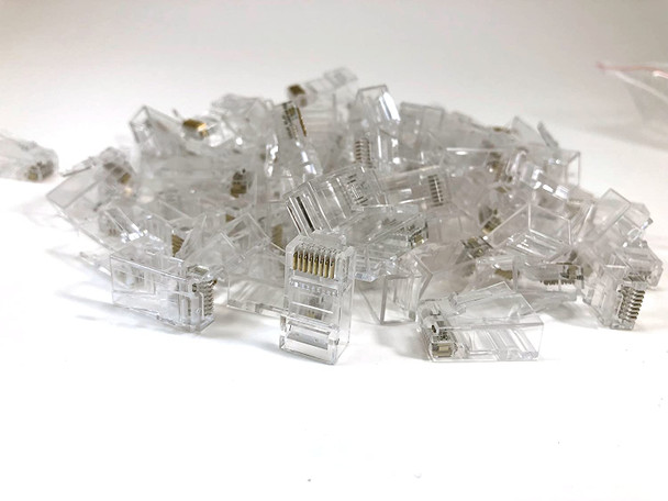 Intellinet 100-Pack Cat6 Rj45 Modular Plugs