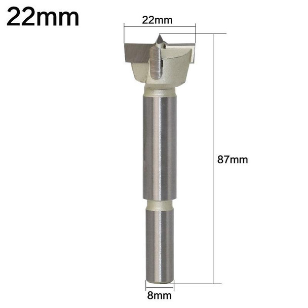 22mm Woodworking Drill Bit Hole Opener Round Lengthened Wooden Door Drill