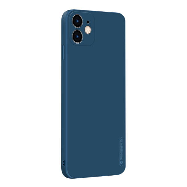 PINWUYO Sense Series Liquid Silicone TPU Mobile Phone Case - iPhone 11(Blue)