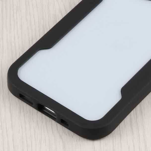 Acrylic + TPU 360 Degrees Full Coverage Shockproof Protective Case - iPhone 13 mini(Black)