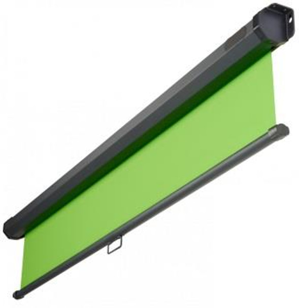 Esquire Manual Pull Down Projector Screen Green 200 X 200