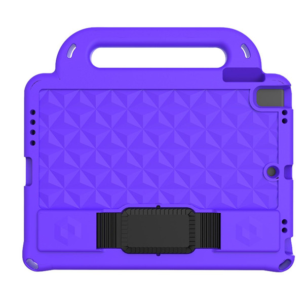 Diamond Series EVA Anti-Fall Shockproof Sleeve Protective Shell Case with Holder & Strap - iPad Air / Air 2 / Pro 9.7 / 9.7 2017/ 2018(Purple)