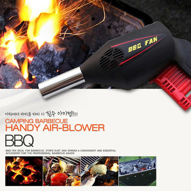 Portable Outdoor Blower Barbecue Tool Hand Pressure Manual BBQ Blower