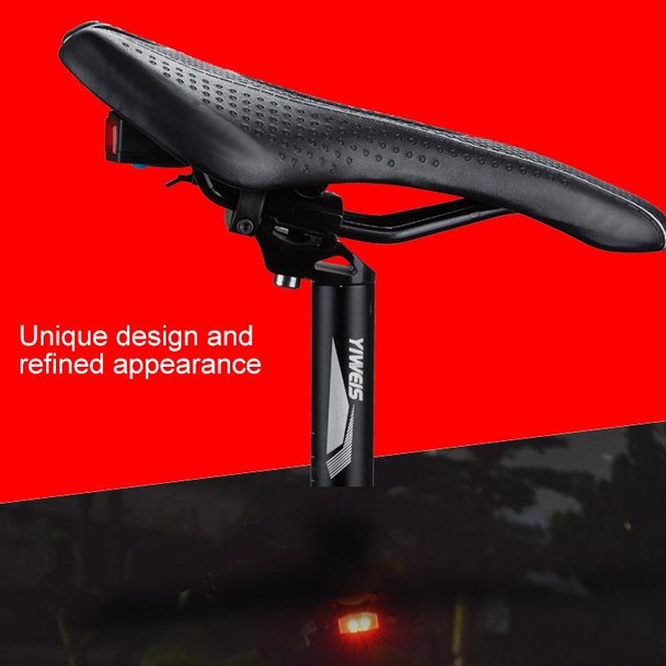 ANTUSI A6 USB Charging COB Light Source Smart Cycling Bike Warning Alarm Tail Light with Remote Control