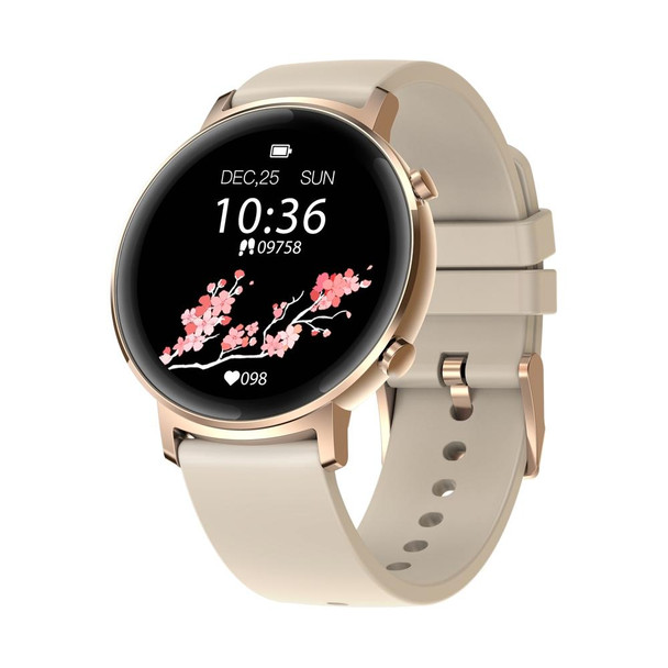 Zeblaze GTR 1.3 inch IPS Color Screen Bluetooth 5.1 30m Waterproof Smart Watch, Support Sleep Monitor / Heart Rate Monitor / Women Menstrual Cycle Reminder / Sports Mode(Gold)