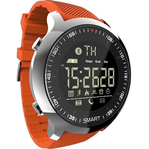Lokmat MK18 1.1 inch Circle Screen IP68 Waterproof Smart Watch, Support Information Reminder / Remote Camera / Walking Motion Monitor(Orange)
