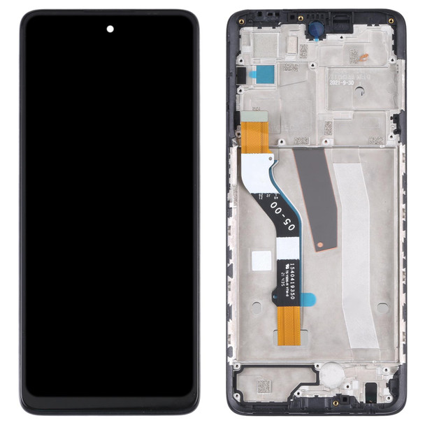 LCD Screen and Digitizer Full Assembly with Frame - Motorola Moto G51 5G