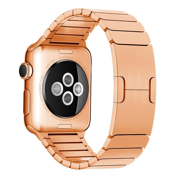 Apple Watch 42mm Stainless Steel Watch Band(Rose Gold)