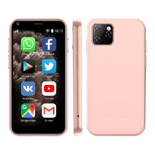 SOYES XS11, 1GB+8GB, 2.5 inch MTK6580 Quad Core up to 1.3GHz, Bluetooth, WiFi, FM, Network: 3G, Dual SIM(Pink)