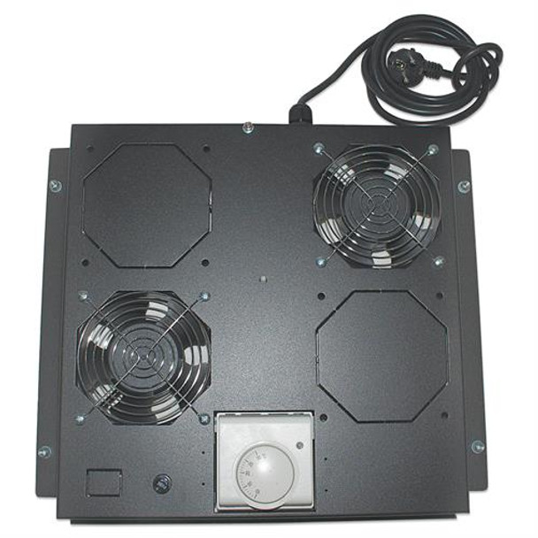 Intellinet 2-Fan Ventilation Unit For 19" Racks