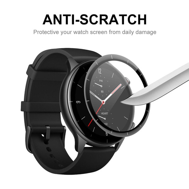 1 PC ENKAY 3D Full Coverage Soft PC Edge + PMMA HD Screen Protector Film - Amazfit GTR 3