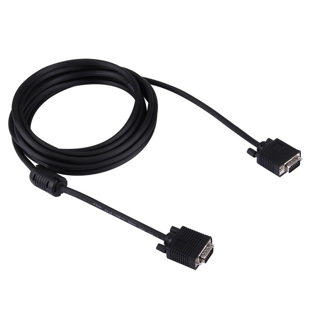 CRT Monitor, Normal Quality VGA 15Pin Male to VGA 15Pin Male Cable, Length: 5m