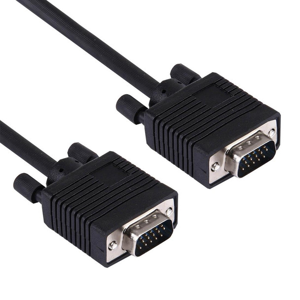 CRT Monitor, Normal Quality VGA 15Pin Male to VGA 15Pin Male Cable, Length: 5m