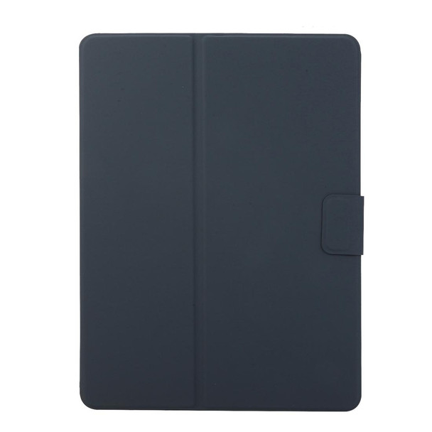 iPad 9.7 (2018) / (2017) Electric Pressed Texture Horizontal Flip Leather Case with Holder & Pen Slot(Dark Gray)