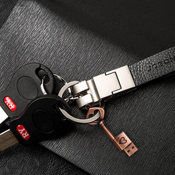 MicroDrive 4GB USB 2.0 Copper Love Key U Disk