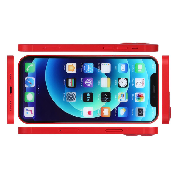 Color Screen Non-Working Fake Dummy Display Model for iPhone 12 (6.1 inch)(Red)