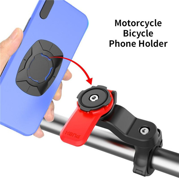 HL-143A Mountain Bike Bicycle Motorcycle Adjustable Handlebar Navigation Phone Holder Mount
