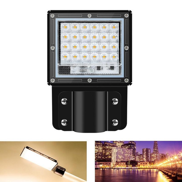 25W LED Waterproof Road Lighting Courtyard Floodlight(Warm White Light)