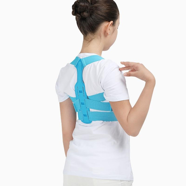 Humpback Correction Belt Back Posture Corrector, Specification: L(062 Child Blue)