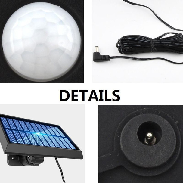 18W 90 LED Outdoor Separated Solar Light Household Human Body Induction Wall Light