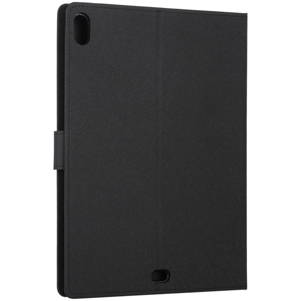 GOOSPERY FANCY DIARY Horizontal Flip PU Leather Case with Holder & Card Slots & Wallet - iPad Air (2020)(Black)