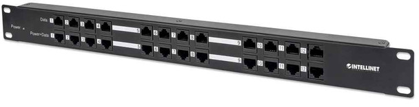 Intellinet 12 Port Passive Poe Patch Panel