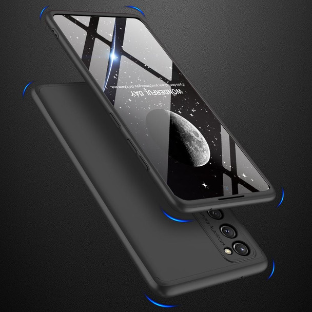 Samsung Galaxy S20 FE GKK Three Stage Splicing Full Coverage PC Protective Case(Black)