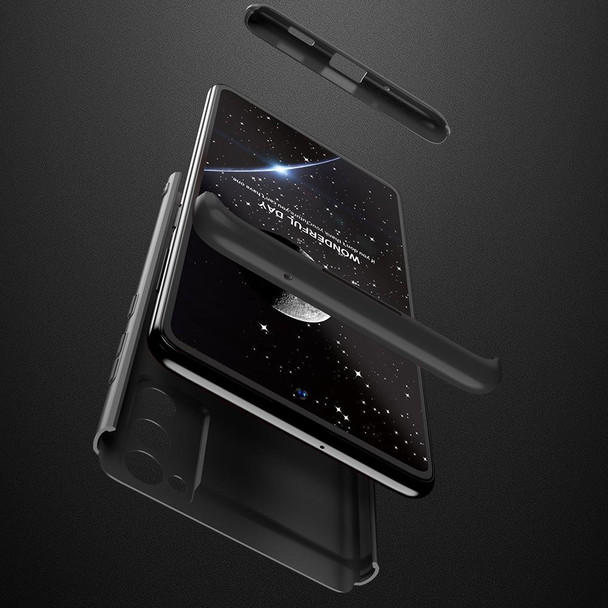 Samsung Galaxy S20 FE GKK Three Stage Splicing Full Coverage PC Protective Case(Black)