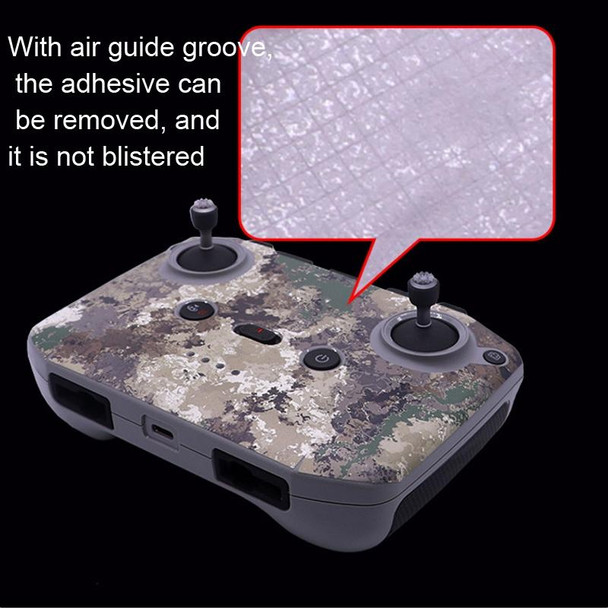 Flat Style Waterproof Anti-Scratch Sticker - DJI Mini 3 Pro RC-N1 Ordinary Version(Mn3-11 )