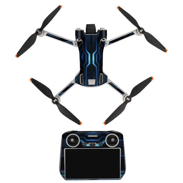 Sunnylife Drone+Remote Control Protective Sticker - DJI Mini 3 Pro RC Version( Time Gate)