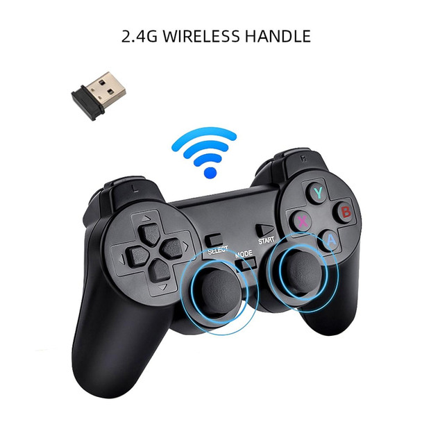 M8 Wireless HDMI Arcade Game Home TV Mini Game Machine with 2 x GamePads 64G Memory