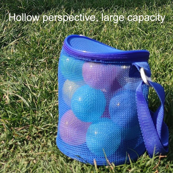 2PCS Children Outdoor Wild Picking Bag Cylinder Butterfly Dragonfly Collection Bag(Sky Blue)