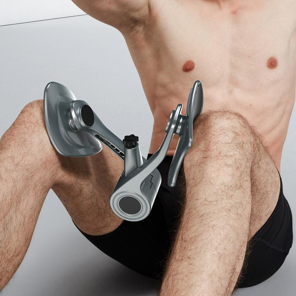 Strength-adjustable Men Kegel Trainer Pelvic Floor Muscle Repairer Sphincter Exerciser(Grey)