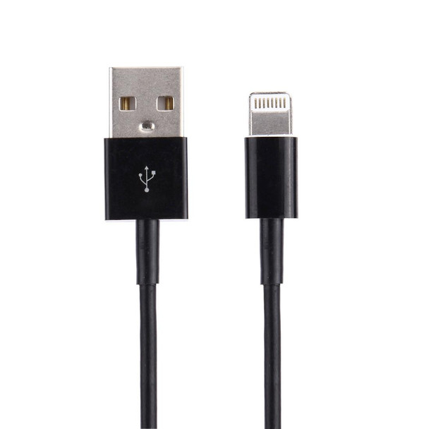 8 Pin to USB Sync Data / Charging Cable, Cable Length: 13cm(Black)