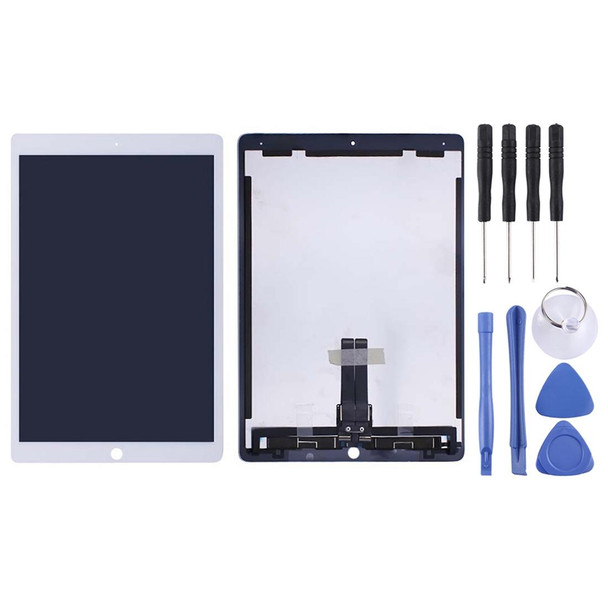 LCD Screen and Digitizer Full Assembly for iPad Pro 12.9 inch A1670 A1671 (2017)(White)