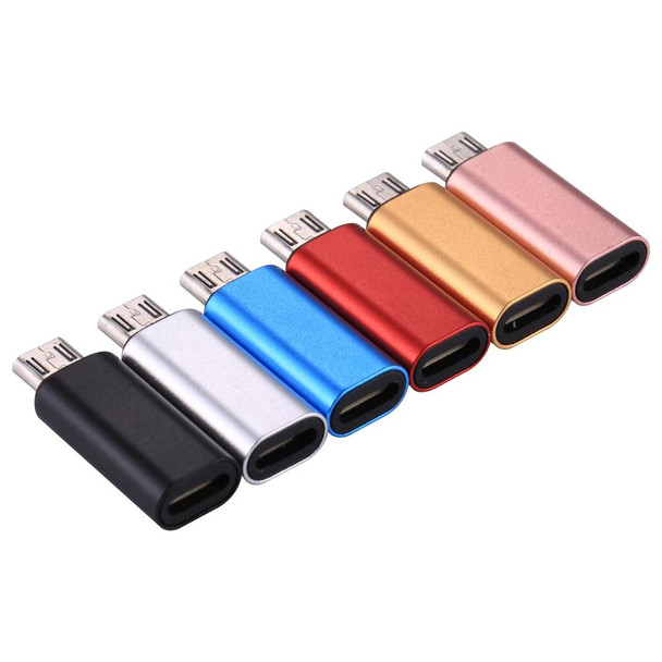 8 Pin Female to Micro USB Male Metal Shell Adapter, - Samsung / Huawei / Xiaomi / Meizu / LG / HTC and Other Smartphones(Silver)
