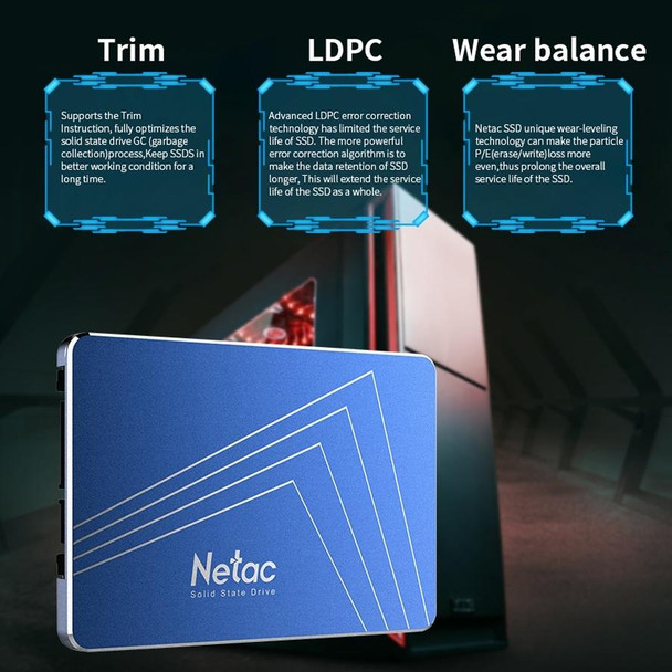 Netac N600S 512GB SATA 6Gb/s Solid State Drive