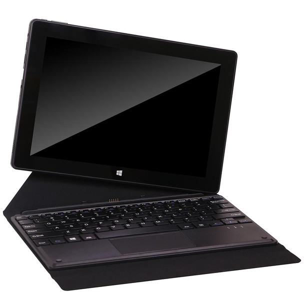Hongsamde Tablet PC, 10.1 inch, 8GB+128GB, Windows 10 Intel Gemini Lake Celeron N4120 1.1GHz - 2.6GHz, HDMI, Bluetooth, WiFi,  with Keyboard Leather Case(Black)