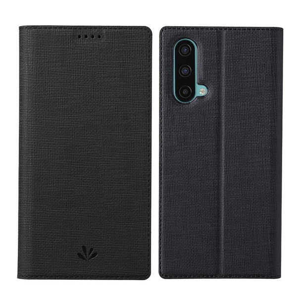 OnePlus Nord CE 5G ViLi DMX Series Magnetic Attraction Leather Phone Case(Black)