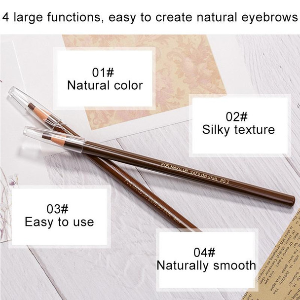 5 PCS 5 Colors Waterproof Sweatproof Eyebrow Pencils Coloured Eyebrow Pen Tools