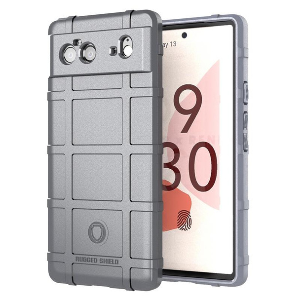 Google Pixel 6 Full Coverage Shockproof TPU Case(Grey)